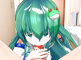 MMD - Sanae POV Blowjob.