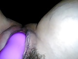 fucking my pussy with a pink toy and squirting for Stan