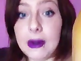 British 19 year old Big lips slut chav Non-Porn