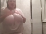 Super BBW Wet T-Shirt Shower