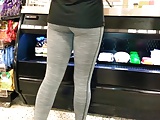 Candid booty spandex teen