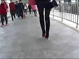 long leg boot lady