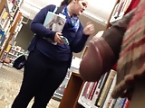 Dickflash in the library 