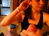 An amateur blowjob