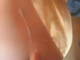 Wife short blow and fuck to cum on ass and back